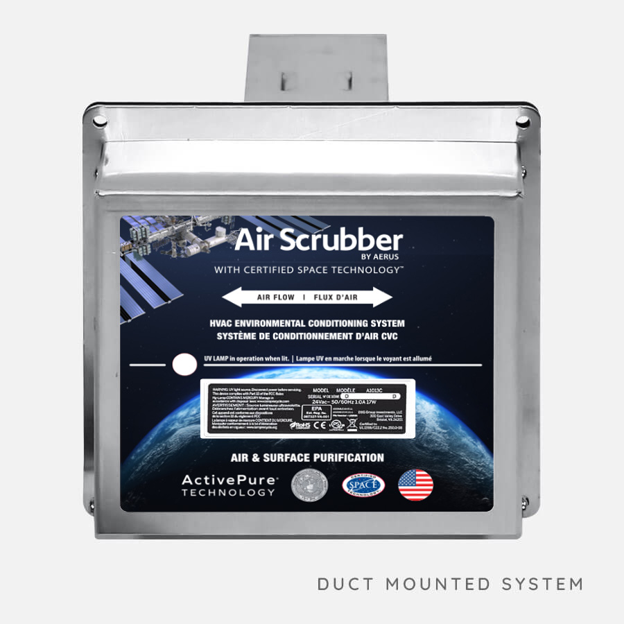 AirScrubber with ActivePure Technology installation